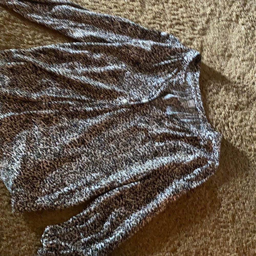 Brand new old navy leopard shirt!